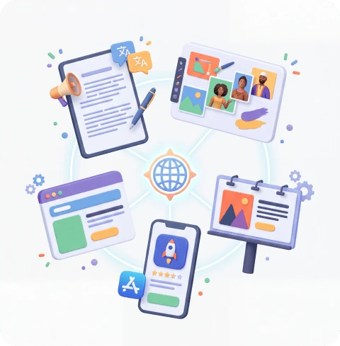 Localization Services illustration